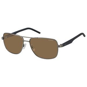 Polaroid Blue Metal Men's Sunglasses